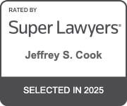 Rated By Super Lawyers | Jeffrey S. Cook | Selected In 2025